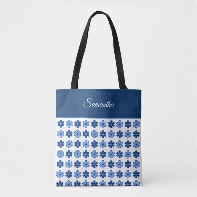 Tote Bag Choisissez votre propre couleur amusant Motif de f (Devant)