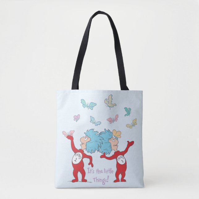 Tote Bag Chose Une Chose Deux C'est Les Petites Choses ! (Devant)