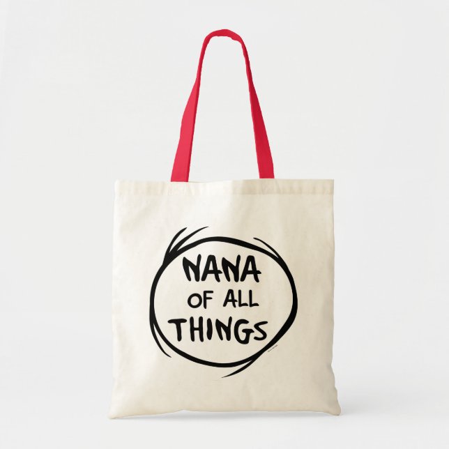 Tote Bag Chose une chose deux - Nana de toutes les choses (Devant)