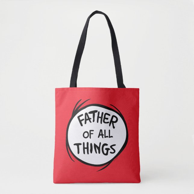 Tote Bag Chose Une Chose Deux - Père de toutes choses (Devant)