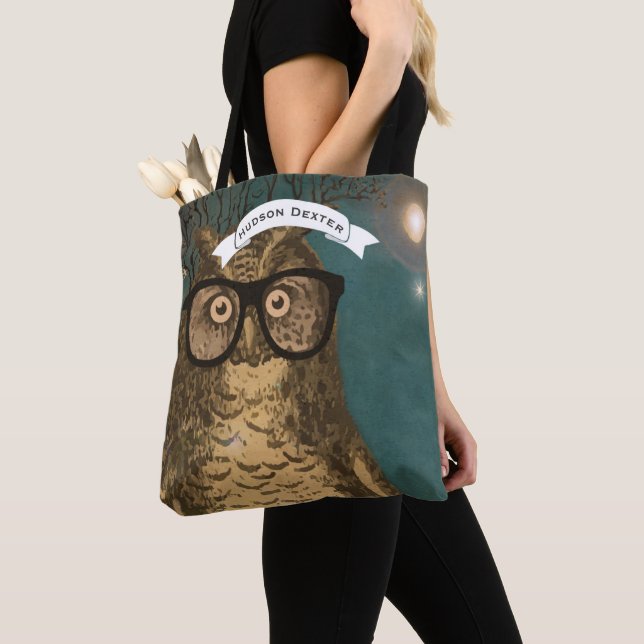 Tote Bag Chouette de la Chouette et Jupiter (De près)