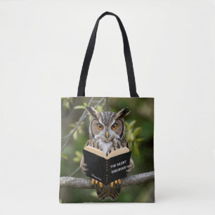 Tote Bag Chouette de lecture
