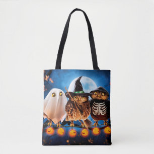 Tote Bag Chouette d'Halloween