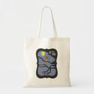 Tote Bag Chouette d'Halloween éffrayante