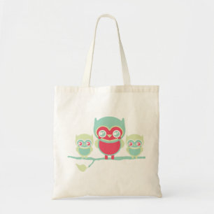 Tote Bag Chouettes Lil Munchkin Kawaii