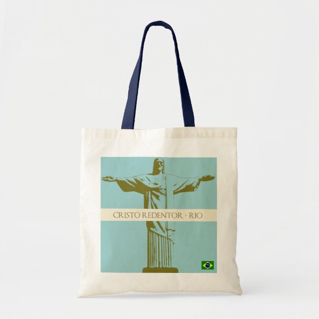 Tote Bag Christ Rédempteur, Rio de Janeiro (Devant)