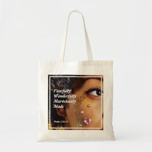 Tote Bag Christian Black Woman FAIT PEUR DE MERVEILLER