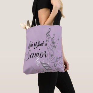 Tote Bag Christian Hymn : Oh Quel Sauveur