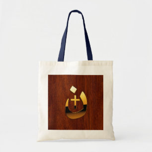 Tote Bag Christian Nazarene Solidarité sur le style acajou