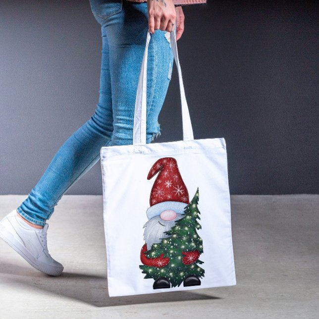 Tote Bag Christmas Gnome (Créateur téléchargé)