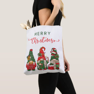 Tote Bag Christmas Gnomes