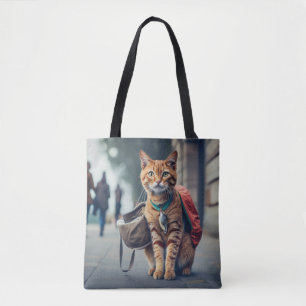 Tote Bag Christmas Miracle: Give a Stray Cat a Forever Home