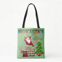 Christmas Spirit Père Noël Carry-all Fourre-tout