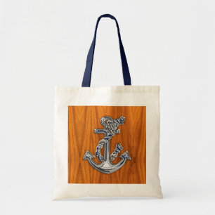 Tote Bag Chrome Comme Ancre de corde sur le style de placag