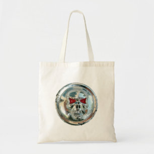 TOTE BAG CHROME SKULL