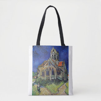 Tote Bag Church at Auvers 1890 par Vincent van Gogh