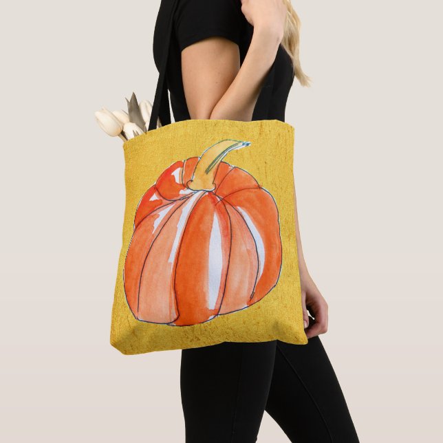 Tote Bag Chute d'Autumn végétable (De près)