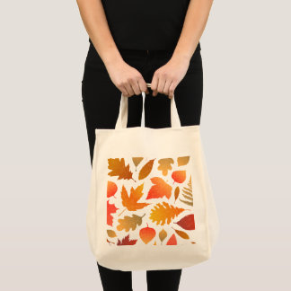Tote Bag Chute pour l'automne - Motif feutre douillet