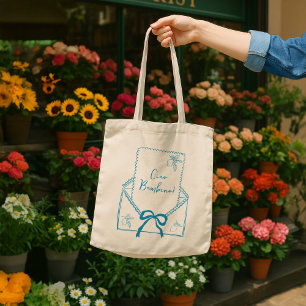 Tote Bag Ciao Bambino à main tiré citron italien
