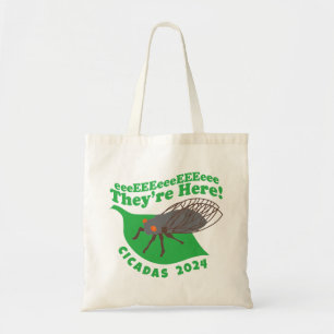 Tote Bag Cicadas Année Ils sont ici