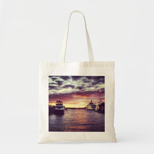 Tote Bag Ciel pourpre Fourre-tout (Devant)