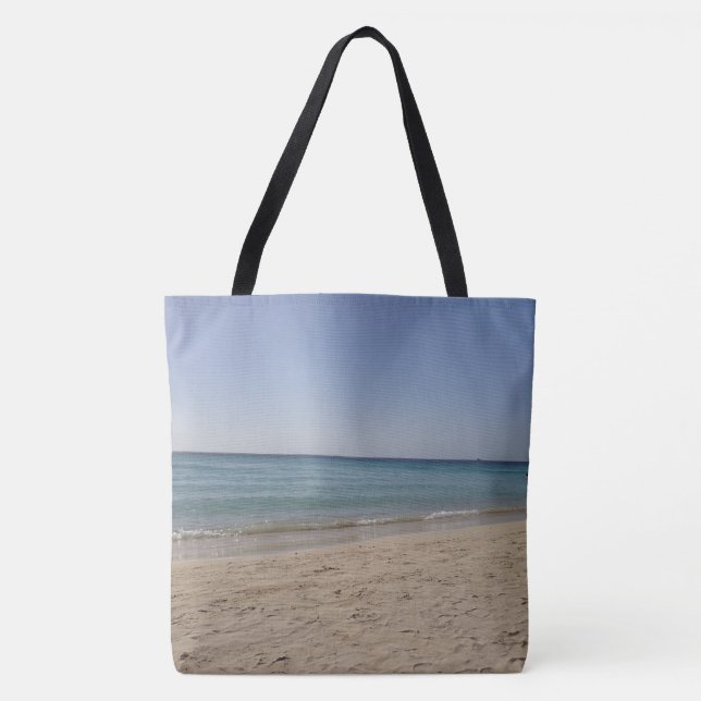Tote Bag Ciel Sandy de plage (Devant)