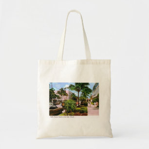 Tote Bag Cinquième avenue. Shopping, Naples, Floride Vintag