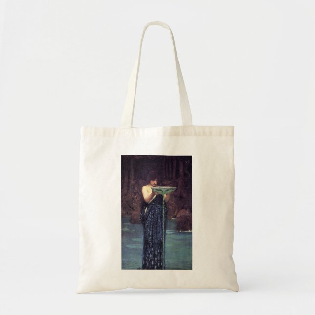 Tote Bag Circe Invidiosa - Circe avec un bol Ponseive (Devant)