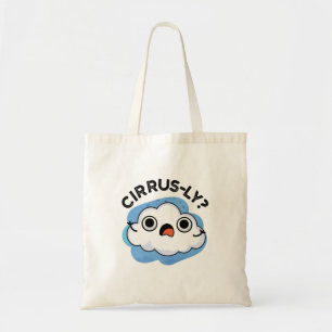 Tote Bag Cirrus Météo Cirrus Cloud Pun