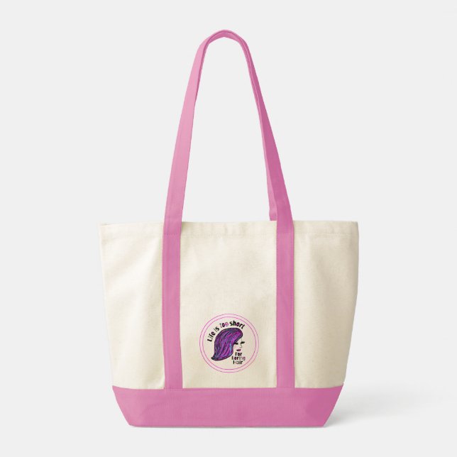 Tote Bag Citation amusante Coiffeurs Propriétaires de Salon (Dos)