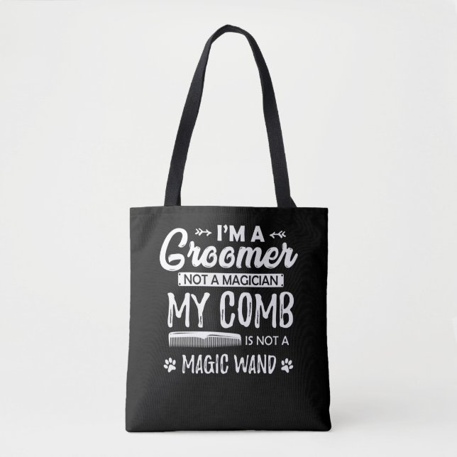 Tote Bag Citation amusante de l'élevage de Chiens Humoriste (Devant)