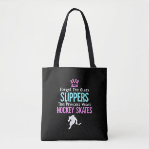 Tote Bag Citation Cadeaux De Filles De Hockey Sur Glace