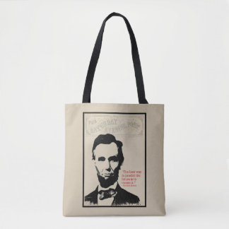 Tote Bag Citation d'Abe Lincoln