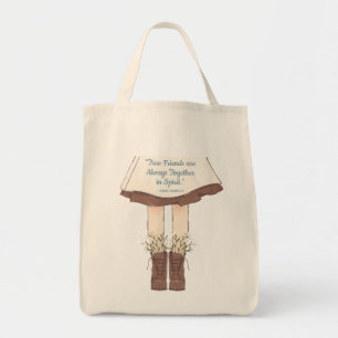 Tote Bag Citation d'amitié Anne of Green Gables