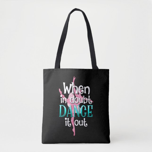 Tote Bag Citation Danseuse de ballet Pirouette Ballerina (Devant)