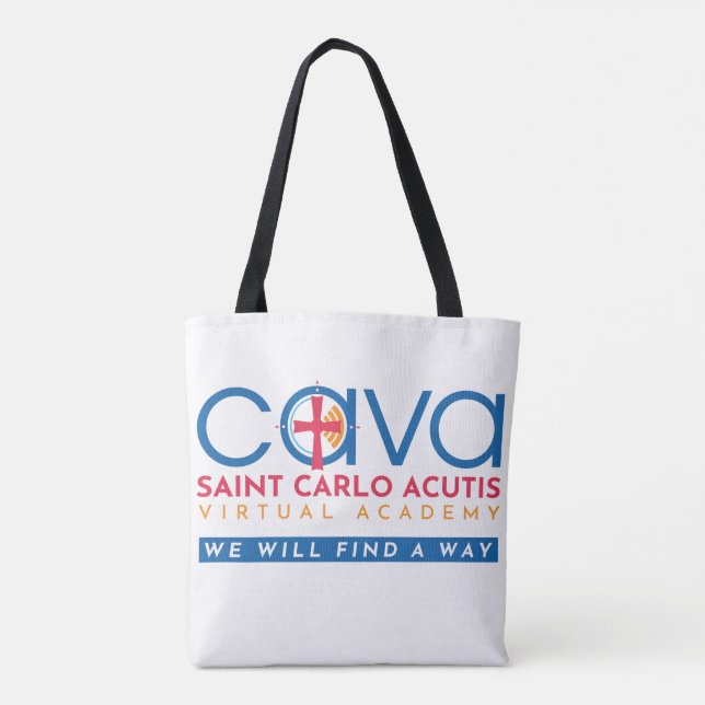 Tote Bag Citation de Carlo Acutis Fourre-tout (Dos)