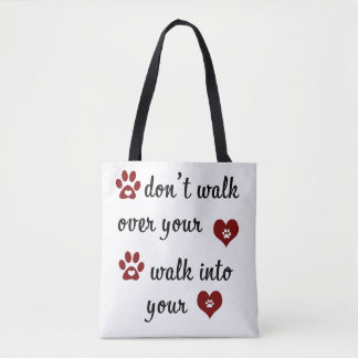 Tote Bag Citation de coeur brut Fourre-tout