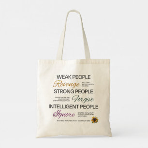 Tote Bag Citation de croissance minimaliste Einstein Pardon