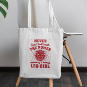 Tote Bag Citation de fille Leo