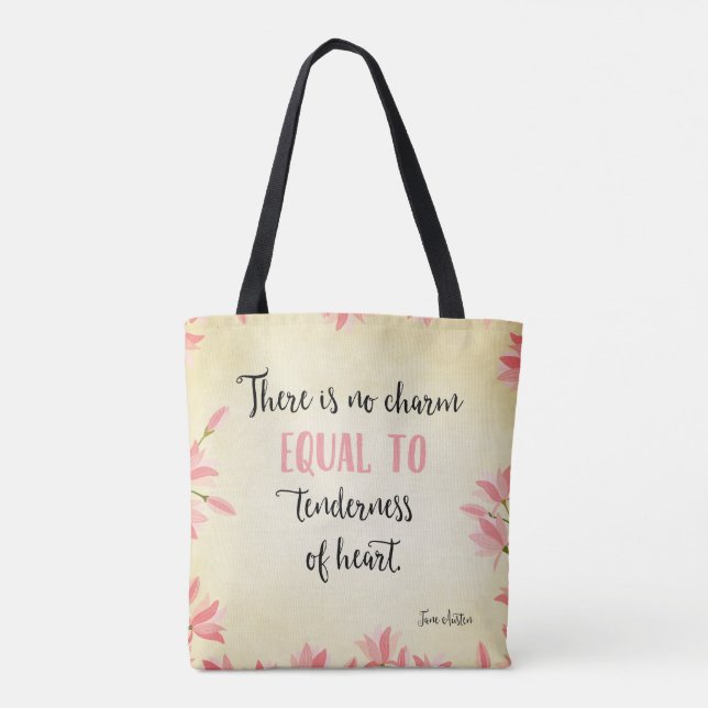 Tote Bag Citation de Jane Austen (Dos)