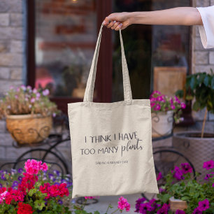 Tote Bag Citation De Jardinage Drôle Fourre-tout Pour Les J