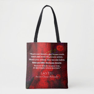 Tote Bag Citation de l'ancien philosophe chinois