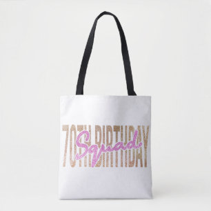 Tote Bag Citation de l'équipe du 70e anniversaire