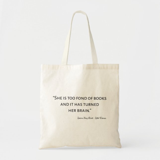 Tote Bag Citation de Little Women II - Style classique (Devant)