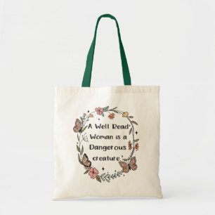 Tote Bag Citation de livres et de lecture