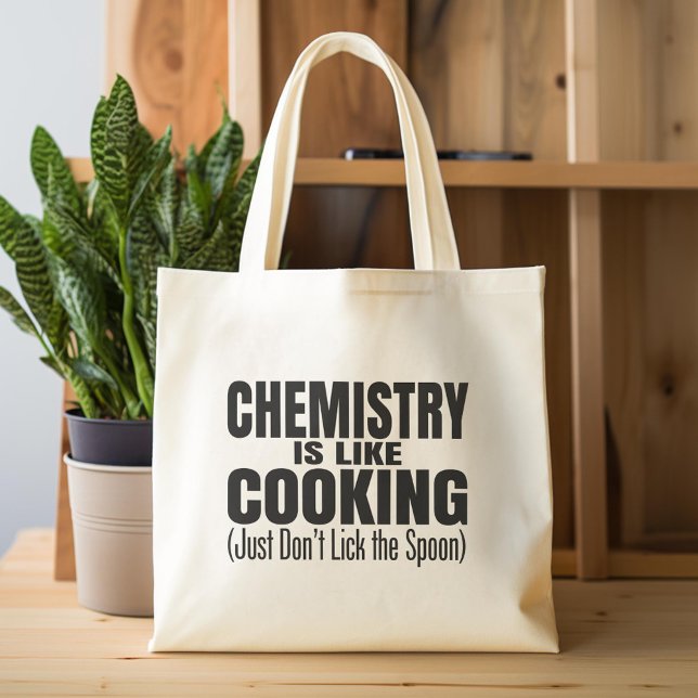 Tote Bag Citation de professeur de chimie amusante (Custom Tote Bag)