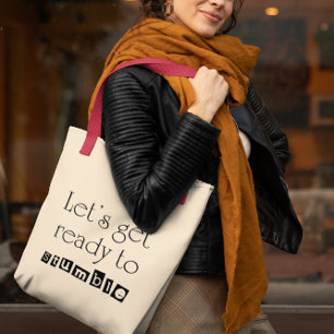 Tote Bag Citation de vin drôle typographie humour femmes si