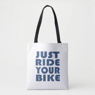 Tote Bag Citation de VTT motivationnel - Cyclisme drôle