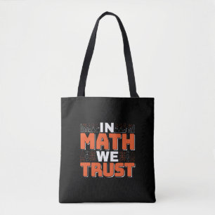 Tote Bag Citation d'enseignant en mathématiques - En mathém