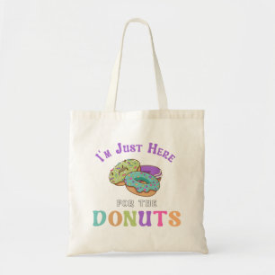 Tote Bag Citation drôle d'amateur de beignets